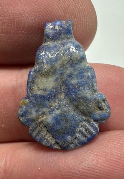 Picture of Ancient Egypt. STONE LOTUS FLOWER  AMULET . 600 - 300 B.C