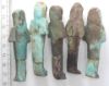 Picture of ANCIENT EGYPT. THIRD INTERMEDIATE PERIOD. LOT OF 5 FAIENCE USHABTIS. 1000 - 700 B.C