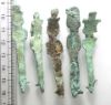 Picture of ANCIENT EGYPT. LATE PERIOD. LOT OF 5 BRONZE FIGURES OF OSIRIS. 600 - 300 B.C