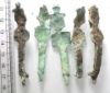 Picture of ANCIENT EGYPT. LATE PERIOD. LOT OF 5 BRONZE FIGURES OF OSIRIS. 600 - 300 B.C