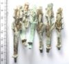 Picture of ANCIENT EGYPT. LATE PERIOD. LOT OF 6 BRONZE FIGURES OF OSIRIS. 600 - 300 B.C