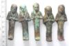 Picture of ANCIENT EGYPT. THIRD INTERMEDIATE PERIOD. LOT OF 5 FAIENCE USHABTIS. 1000 - 700 B.C