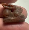 Picture of ANCIENT EGYPT -  BEAUTIFUL  CARNELIAN AMULET OF A HARE . LATE PERIOD. 300 - 100 B.C