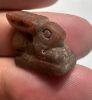 Picture of ANCIENT EGYPT -  BEAUTIFUL  CARNELIAN AMULET OF A HARE . LATE PERIOD. 300 - 100 B.C