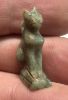 Picture of  Ancient Egypt.  LATE PERIOD. 600 - 100 B.C.  STONE  CAT AMULET