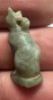 Picture of  Ancient Egypt.  LATE PERIOD. 600 - 100 B.C.  STONE  CAT AMULET