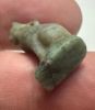 Picture of  Ancient Egypt.  LATE PERIOD. 600 - 100 B.C.  STONE  CAT AMULET