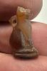 Picture of  Ancient Egypt.  LATE PERIOD. 600 - 100 B.C.  STONE  CAT AMULET