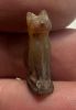 Picture of  Ancient Egypt.  LATE PERIOD. 600 - 100 B.C.  STONE  CAT AMULET