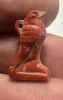 Picture of   Ancient Egypt.   RED JASPER Stone Falcon (Horus) Amulet  . Ptolemaic Period. 3rd century B.C