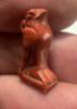 Picture of   Ancient Egypt.   RED JASPER Stone Falcon (Horus) Amulet  . Ptolemaic Period. 3rd century B.C