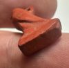 Picture of   Ancient Egypt.   RED JASPER Stone Falcon (Horus) Amulet  . Ptolemaic Period. 3rd century B.C