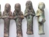 Picture of LOT OF 7 : ANCIENT EGYPT. FAIENCE USHABTIS INCLUDING ONE OVERSEER. 1075 - 600  B.C