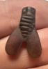 Picture of ANCIENT EGYPT . AMETHYST STONE FLY  AMULET. 1400 - 1200 B.C  NEW KINGDOM